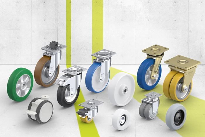 Peste 30.000 de produse sunt disponibile în gama standard Blickle